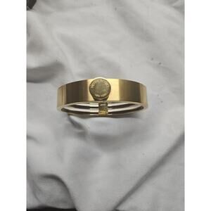 Henri Bendel Gold Bangle with Bag